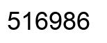 Número 516986 imagen negro