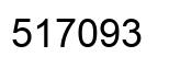 Number 517093 black image