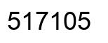 Number 517105 black image