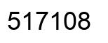 Number 517108 black image