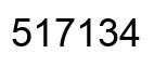 Número 517134 imagen negro