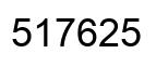 Número 517625 imagen negro