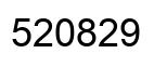 Número 520829 imagen negro