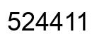Número 524411 imagen negro