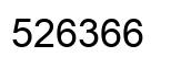 Número 526366 imagen negro