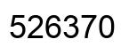 Número 526370 imagen negro
