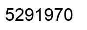 Número 5291970 imagen negro