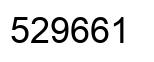 Number 529661 black image