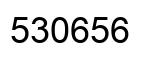 Number 530656 black image