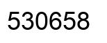 Number 530658 black image