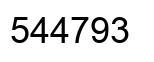Número 544793 imagen negro