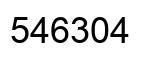 Número 546304 imagen negro