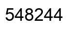 Número 548244 imagen negro