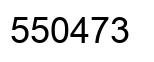 Número 550473 imagen negro
