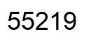 Number 55219 black image