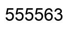 Número 555563 imagen negro