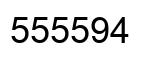 Número 555594 imagen negro