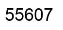 Number 55607 black image