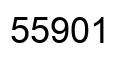 Number 55901 black image
