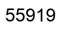 Número 55919 imagen negro