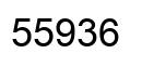 Número 55936 imagen negro