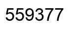 Número 559377 imagen negro