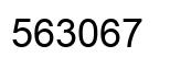 Número 563067 imagen negro