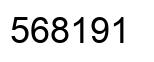 Number 568191 black image
