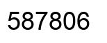 Número 587806 imagen negro