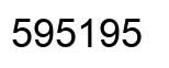 Number 595195 black image