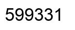 Número 599331 imagen negro