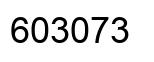 Número 603073 imagen negro