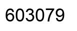 Número 603079 imagen negro