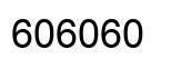 Número 606060 imagen negro