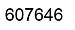 Número 607646 imagen negro