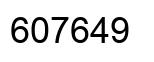 Número 607649 imagen negro