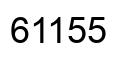 Número 61155 imagen negro