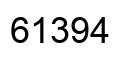 Número 61394 imagen negro