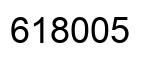 Número 618005 imagen negro