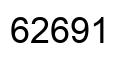 Número 62691 imagen negro