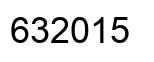 Número 632015 imagen negro