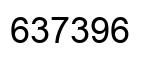 Number 637396 black image
