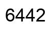 Número 6442 imagen negro