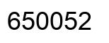 Número 650052 imagen negro