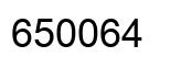 Número 650064 imagen negro