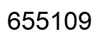 Number 655109 black image