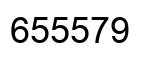 Number 655579 black image