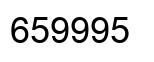 Número 659995 imagen negro