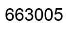 Number 663005 black image