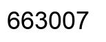 Number 663007 black image